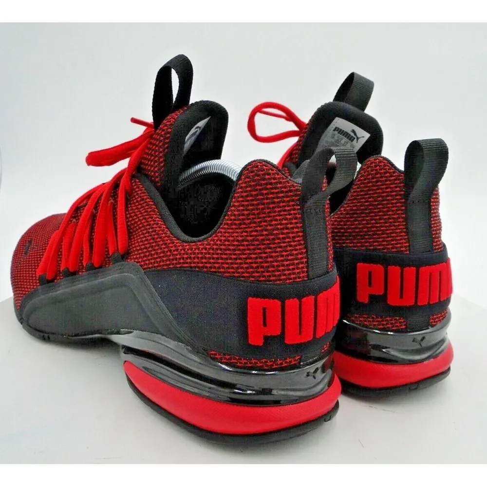 Puma‎ Mens Axelion 192488 03 Red Casual Shoes Sneakers Size 11
